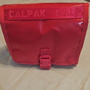 Calpak Terra Hanging Toiletry Bag, Watermelon Color